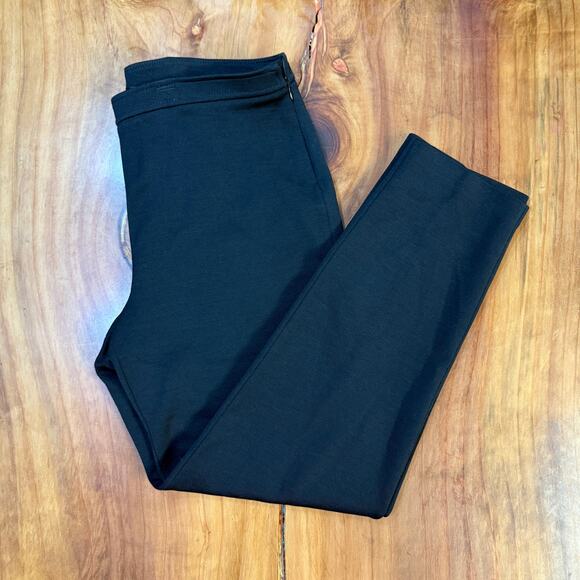 St. John Caviar Women's Pants 12 Wool Career Dress Suit Stretch Designer XX3 - Picture 1 of 7